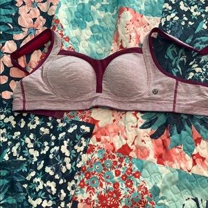 Lulu lemon sports bra size 34C